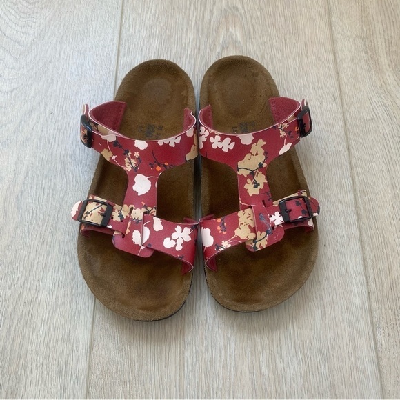 Birkenstock ALPRO Red Floral Sandals - Picture 1 of 8
